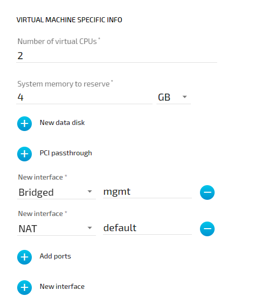 Settings Example 1