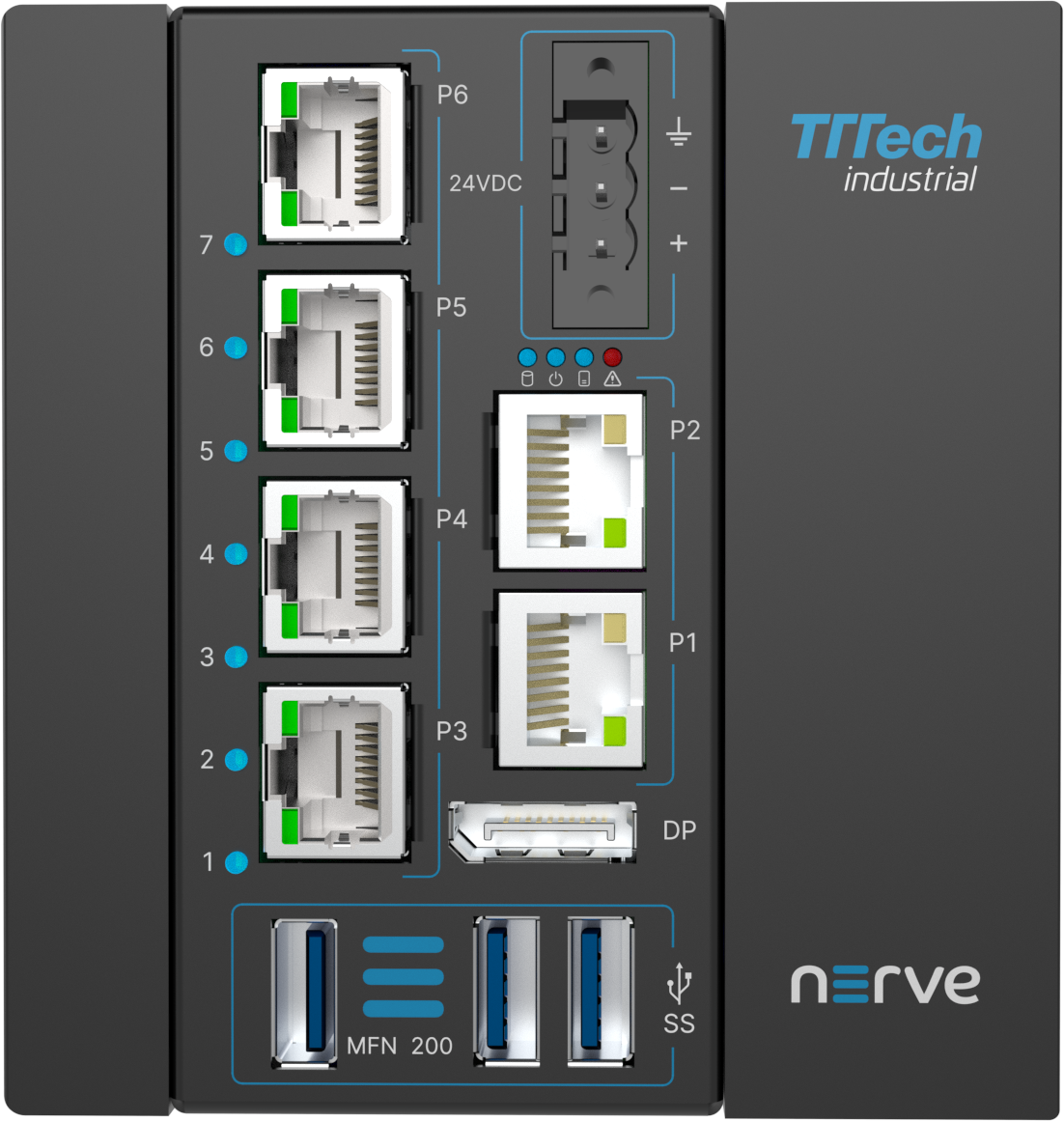 MFN 200 front panel