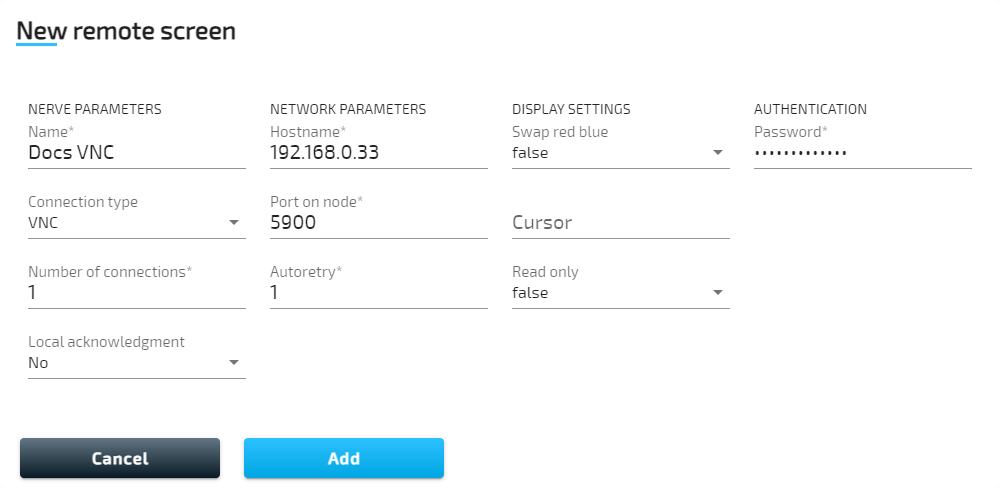 VNC Configuration