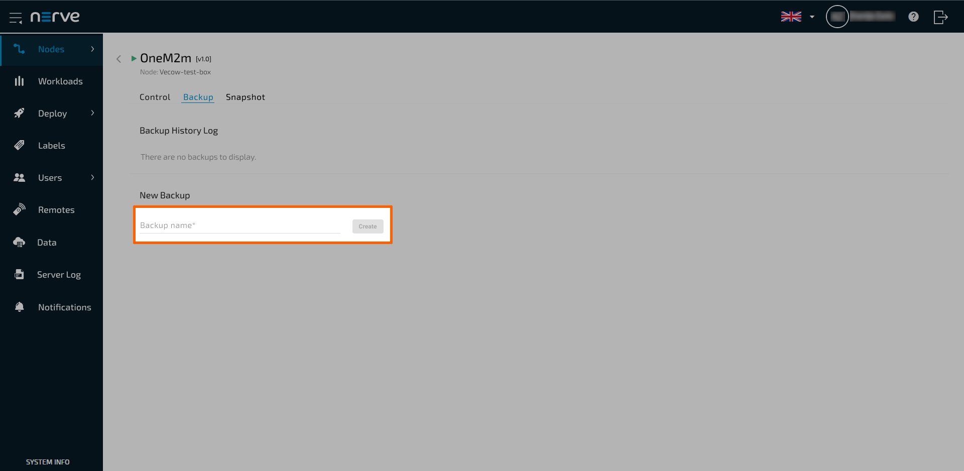 Workload control - Nerve 3.0.0 Documentation