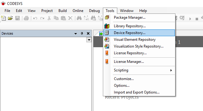 Device repository