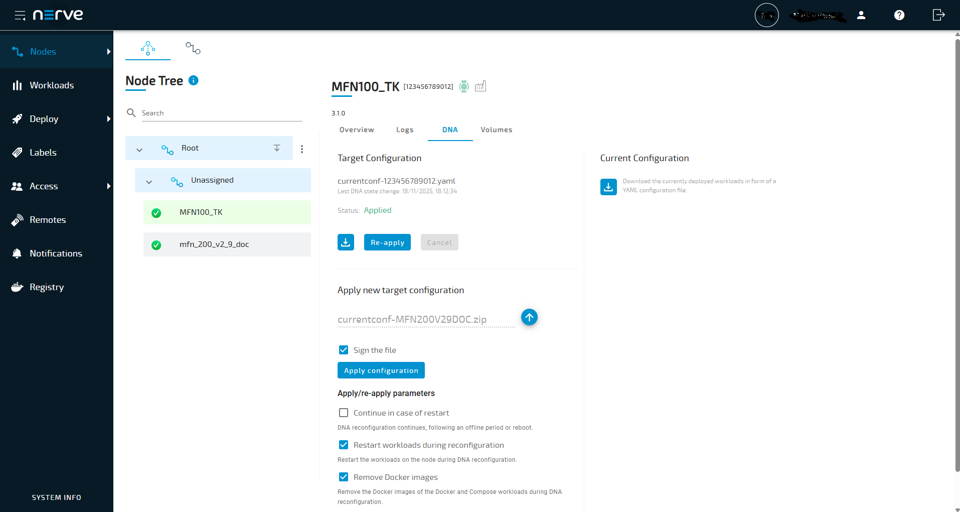 DNA UI
