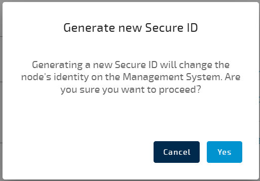 Generate new Secure ID