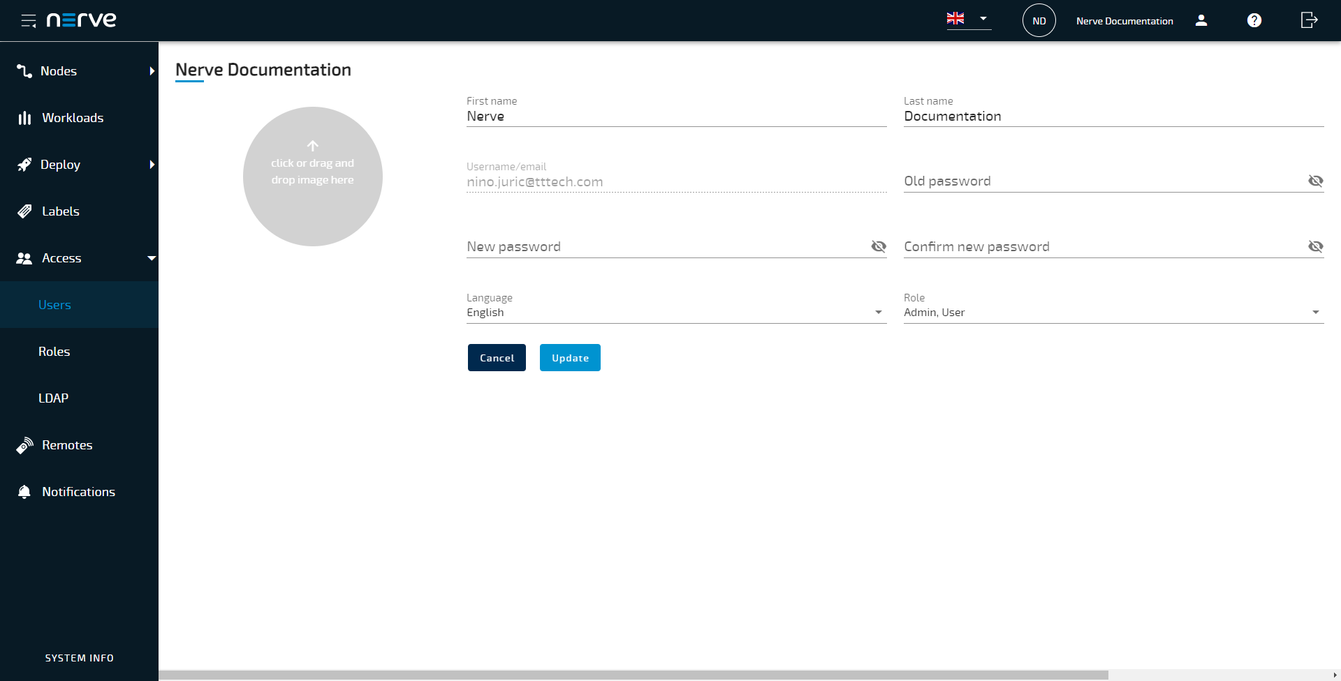 User Profile