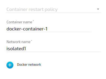 Settings Example 3: Docker
