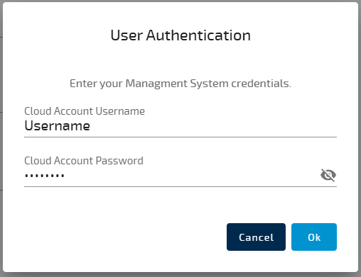 User authentication